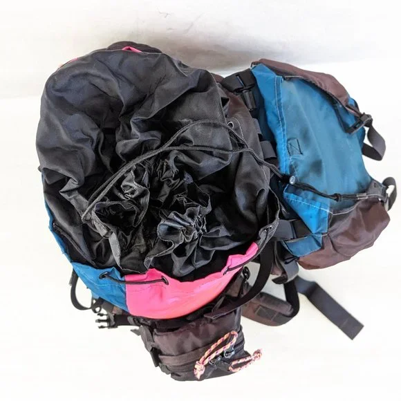 π Lowe Alpine Sirocco Internal Frame Blue Nylon Hiking Camping Backpack π - Picture 11 of 16